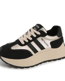 Autumn and winter new Forrest Gump women's shoes trend fashion all-match inside height-raising women's casual sports shoes